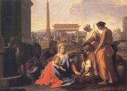 Nicolas Poussin The Holy Family in Egypt USA oil painting artist